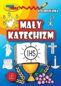 Mały katechizm - kolorowanka - okładka książki