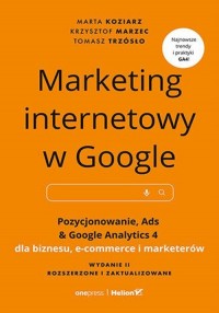 Marketing internetowy w Google - okładka książki