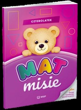MATmisie. Czterolatek - okładka podręcznika