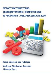 Metody matematyczne, ekonometryczne - okłakda ebooka