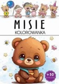 Misie. Kolorowanka - okładka książki