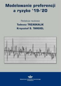 Modelowanie preferencji a ryzyko - okłakda ebooka