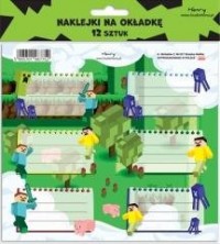 Naklejki na zeszyty - Gra (12szt) - zdjęcie produktu