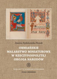 Ormiańskie malarstwo miniaturowe - okłakda ebooka