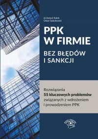 PPK W FIRMIE BEZ BŁĘDÓW I SANKCJI - okłakda ebooka