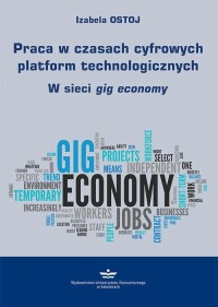 Praca w czasach cyfrowych platform - okłakda ebooka