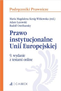 Prawo instytucjonalne Unii Europejskiej - okładka książki