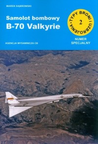 Samolot bombowy B-70 Valkyrie (TBiU - okładka książki