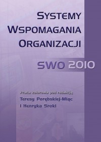 Systemy Wspomagania Organizacji - okłakda ebooka