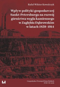 Wpływ polityki gospodarczej Sankt-Petersburga - okłakda ebooka