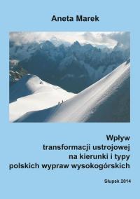 Wpływ transformacji ustrojowej - okłakda ebooka