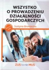 Wszystko o prowadzeniu działalności - okładka książki