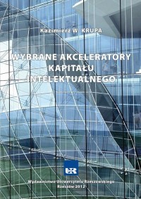 Wybrane akceleratory kapitału intelektualnego - okłakda ebooka