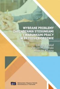 Wybrane problemy zarządzania stosunkami - okłakda ebooka