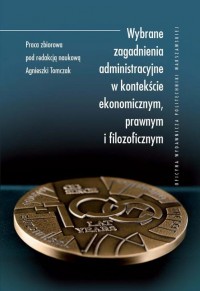 Wybrane zagadnienia administracyjne - okłakda ebooka