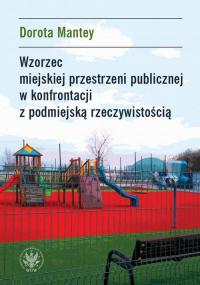 Wzorzec miejskiej przestrzeni publicznej - okłakda ebooka