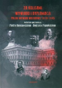 Za kulisami wywiadu i dyplomacji. - okłakda ebooka