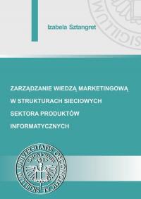 Zarządzanie wiedzą marketingową - okłakda ebooka