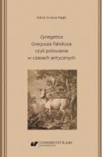 Cynegetica Gracjusza Faliskusa - okładka książki