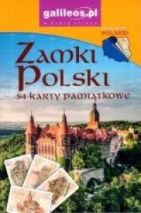 Karty pamiątkowe - Zamki Polski - zdjęcie zabawki, gry