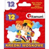 Kredki świecowe 12 kolorów - zdjęcie produktu