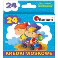 Kredki świecowe 24 kolory - zdjęcie produktu