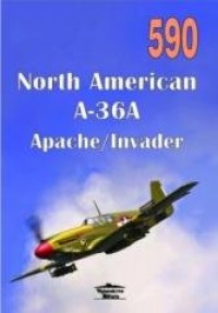 North American a-36 Apache nr 590 - okładka książki