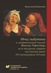 Obraz małżeństwa w antyfeministycznych - okłakda ebooka