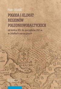 Pogoda i klimat regionów południowobałtyckich - okłakda ebooka