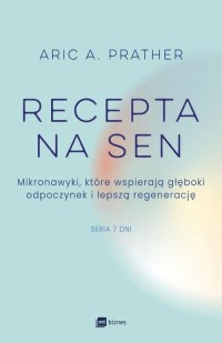 Recepta na sen. Mikronawyki, które - okładka książki