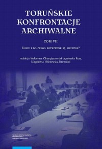 Toruńskie konfrontacje archiwalne. - okłakda ebooka