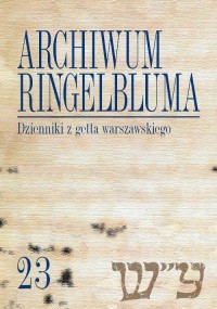 Archiwum Ringelbluma. Konspiracyjne - okłakda ebooka