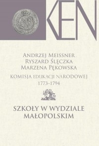 Komisja Edukacji Narodowej 1773-1794. - okłakda ebooka