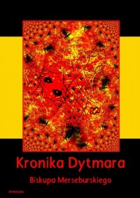 Kronika Dytmara biskupa merseburskiego - okłakda ebooka