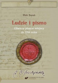 Ludzie i pismo. Gliwiccy pisarze - okłakda ebooka