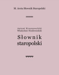 M. Arcta Słownik staropolski - okłakda ebooka