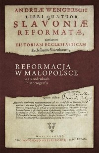 Reformacja w Małopolsce w starodrukach - okłakda ebooka