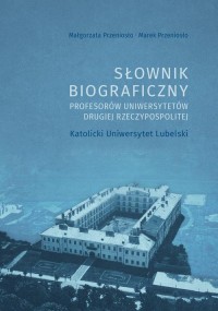 Słownik biograficzny profesorów - okłakda ebooka