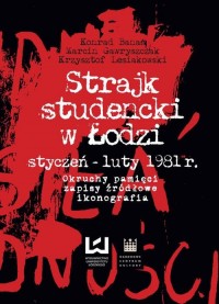 Strajk studencki w Łodzi styczeń–luty - okłakda ebooka