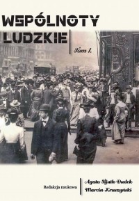 Wspólnoty ludzkie. Tom 1 - okłakda ebooka