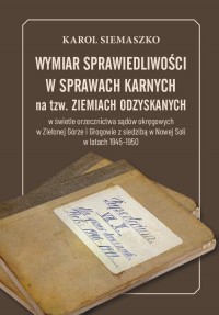 Wymiar sprawiedliwości w sprawach - okłakda ebooka