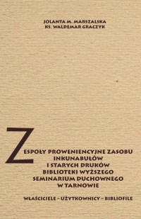 Zespoły proweniencyjne zasobu inkunabułów - okłakda ebooka