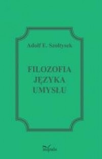 Filozofia języka umysłu - okładka książki