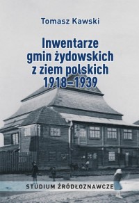 Inwentarze gmin żydowskich z ziem - okłakda ebooka