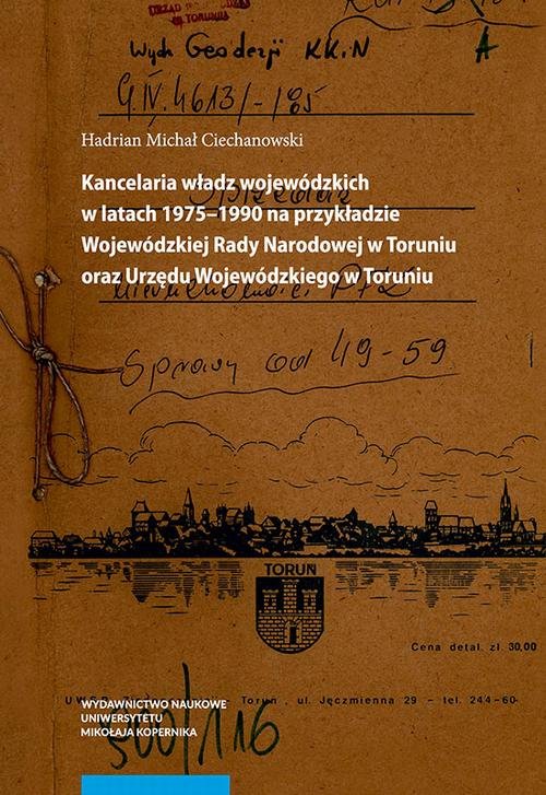Kancelaria władz wojewódzkich w - okłakda ebooka