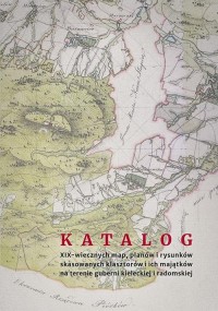 Katalog XIX-wiecznych map, planów - okłakda ebooka