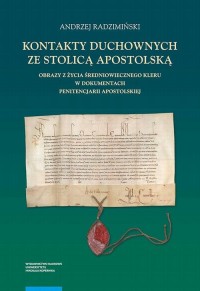 Kontakty duchownych ze stolicą - okłakda ebooka