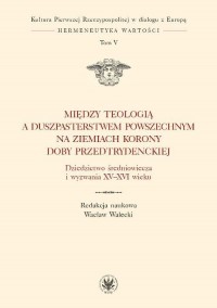 Między teologią a duszpasterstwem - okłakda ebooka