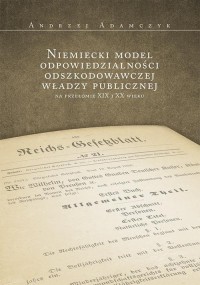 Niemiecki model odpowiedzialności - okłakda ebooka