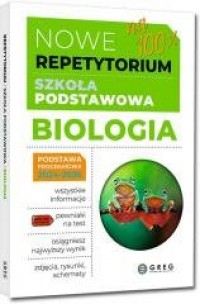 Nowe Repetytorium SP Biologia - okładka podręcznika